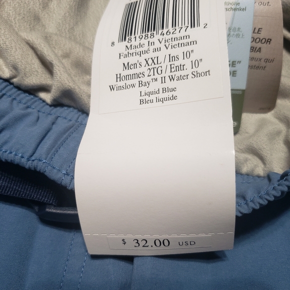 Columbia XCO Mens Shorts Hiking/Fishing XXL New with Tags - Picture 4 of 9